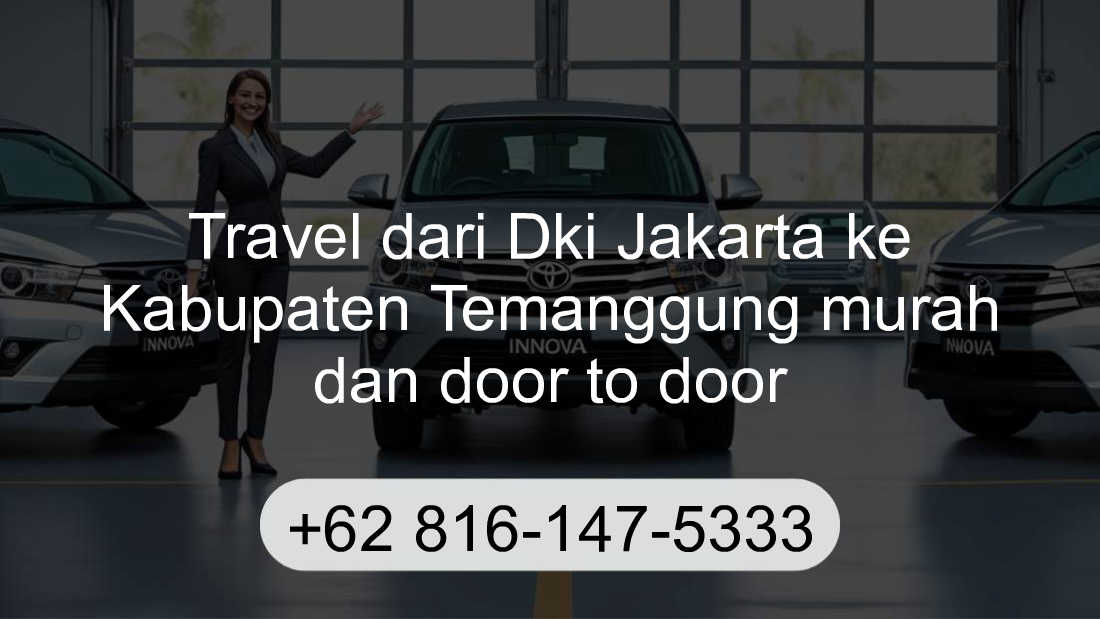 Travel Dki Jakarta Kabupaten Temanggung
