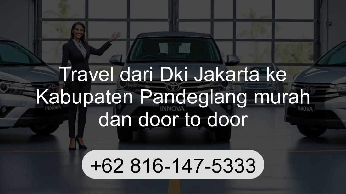 Travel Dki Jakarta Kabupaten Pandeglang