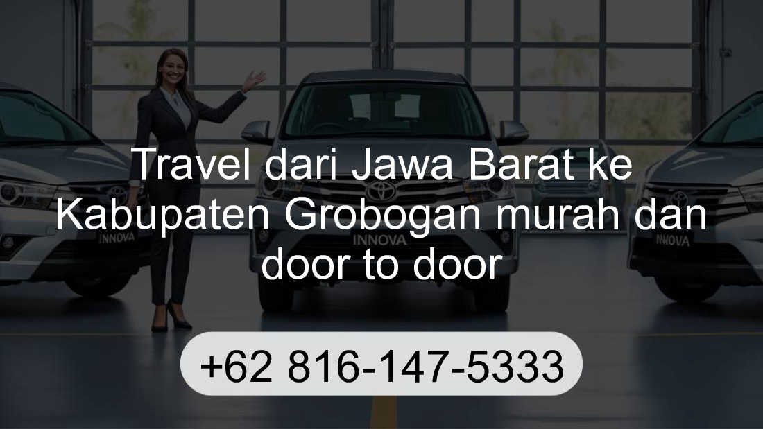 Travel Jawa Barat Kabupaten Grobogan