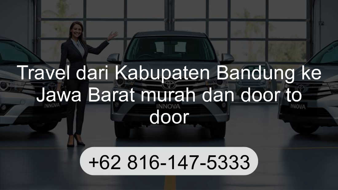 Travel Kabupaten Bandung Jawa Barat
