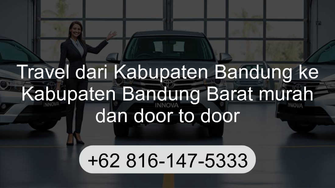 Travel Kabupaten Bandung Kabupaten Bandung Barat