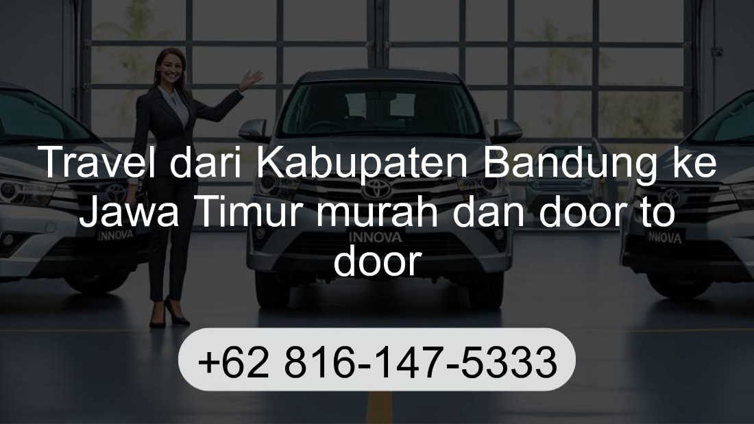 Travel Kabupaten Bandung Jawa Timur