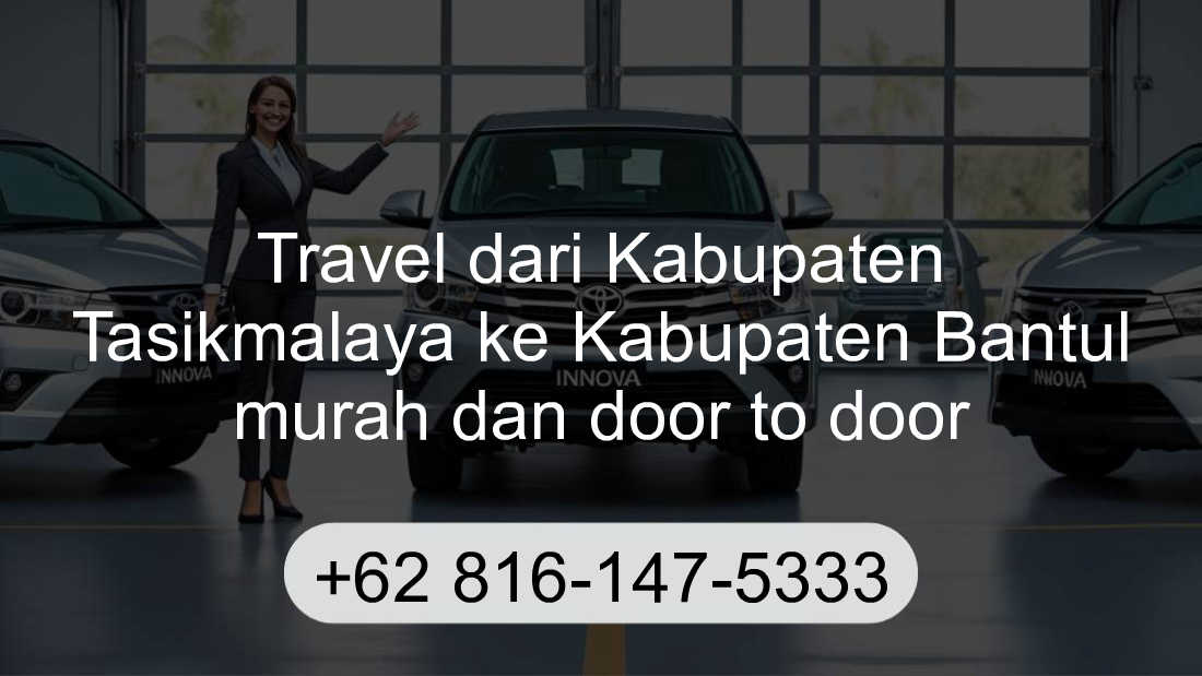Travel Kabupaten Tasikmalaya Kabupaten Bantul
