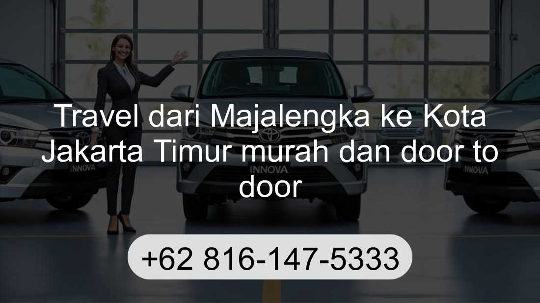 Travel Majalengka Kota Jakarta Timur
