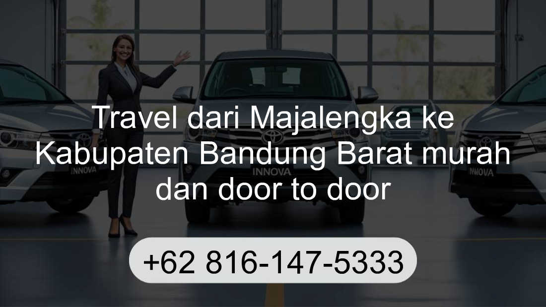 Travel Majalengka Kabupaten Bandung Barat