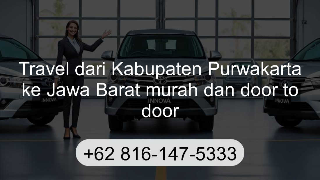 Travel Kabupaten Purwakarta Jawa Barat