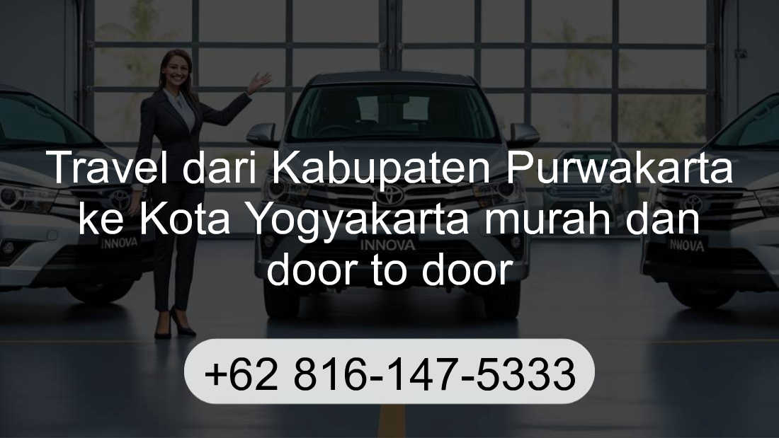 Travel Kabupaten Purwakarta Kota Yogyakarta