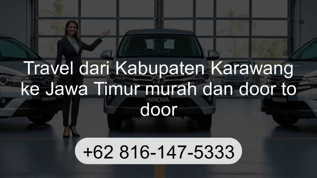 Travel Kabupaten Karawang Jawa Timur