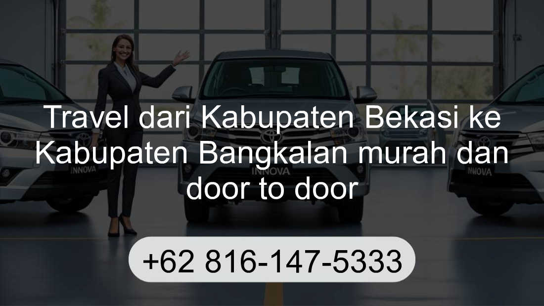 Travel Kabupaten Bekasi Kabupaten Bangkalan