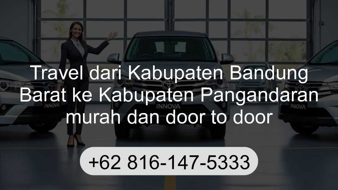 Travel Kabupaten Bandung Barat Kabupaten Pangandaran
