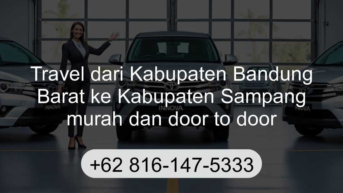 Travel Kabupaten Bandung Barat Kabupaten Sampang