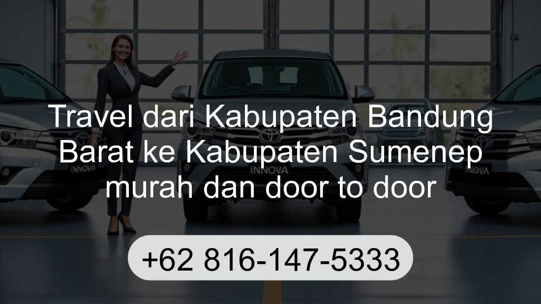 Travel Kabupaten Bandung Barat Kabupaten Sumenep