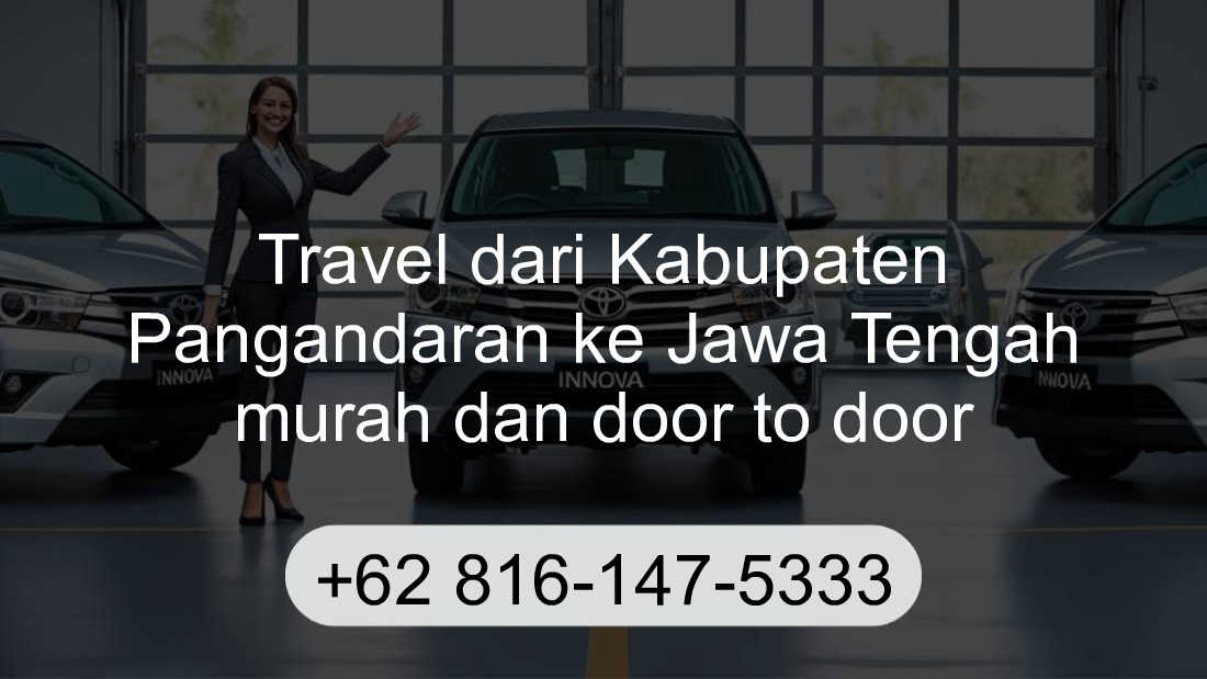 Travel Kabupaten Pangandaran Jawa Tengah