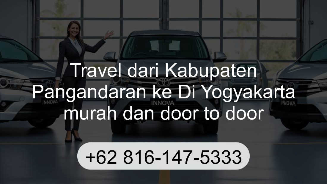 Travel Kabupaten Pangandaran Di Yogyakarta