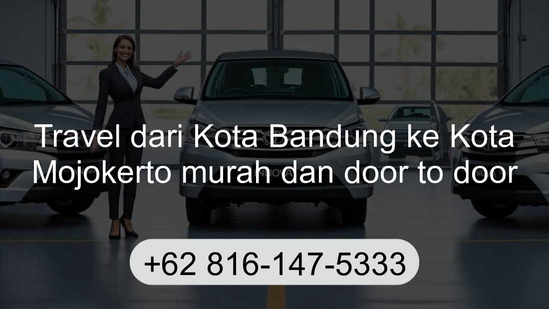 Travel Kota Bandung Kota Mojokerto
