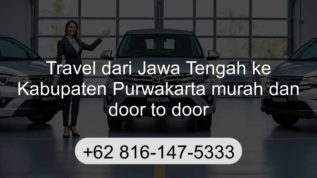 Travel Jawa Tengah Kabupaten Purwakarta