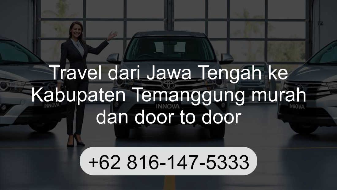 Travel Jawa Tengah Kabupaten Temanggung