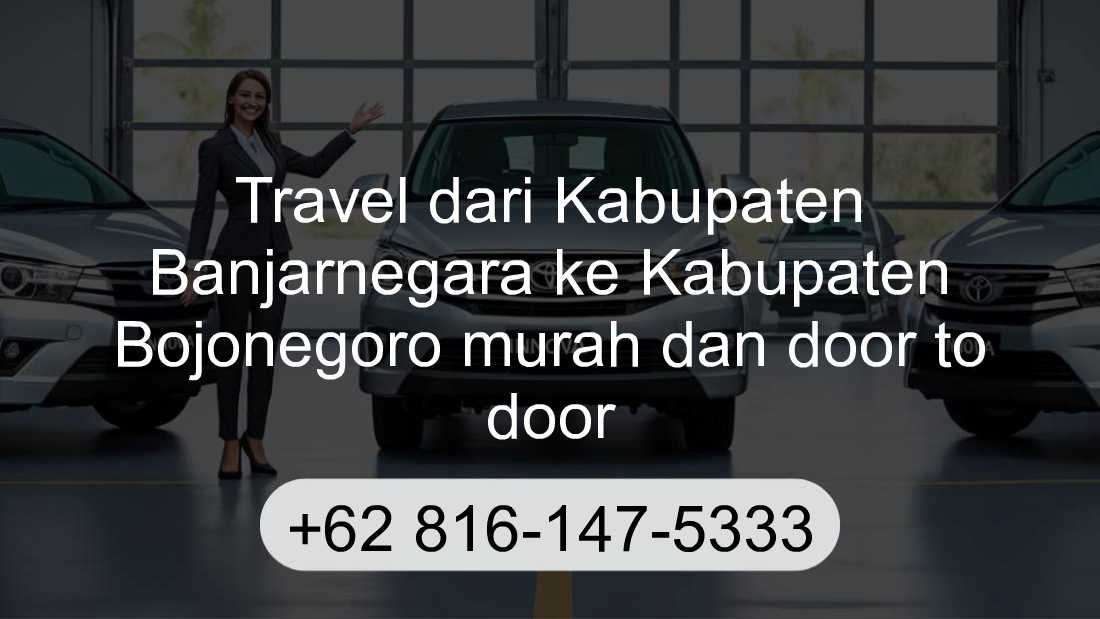 Travel Kabupaten Banjarnegara Kabupaten Bojonegoro