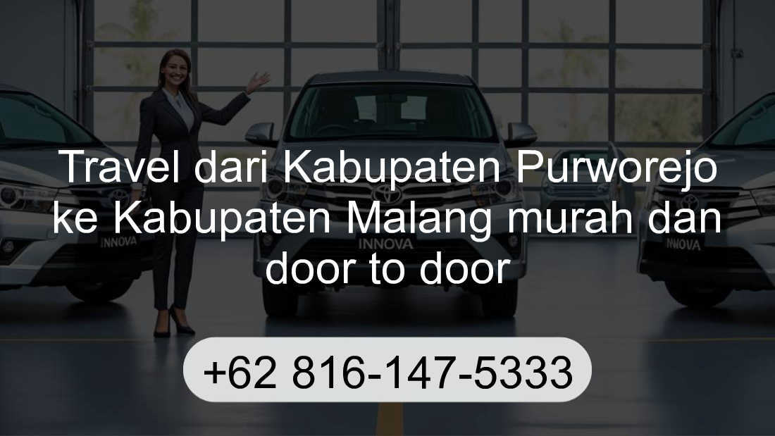 Travel Kabupaten Purworejo Kabupaten Malang