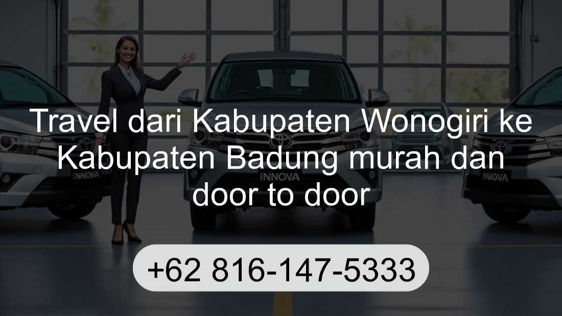 Travel Kabupaten Wonogiri Kabupaten Badung