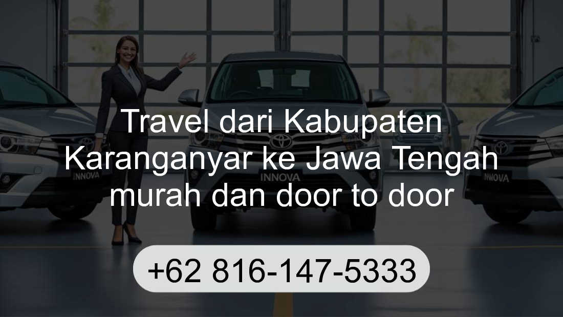 Travel Kabupaten Karanganyar Jawa Tengah