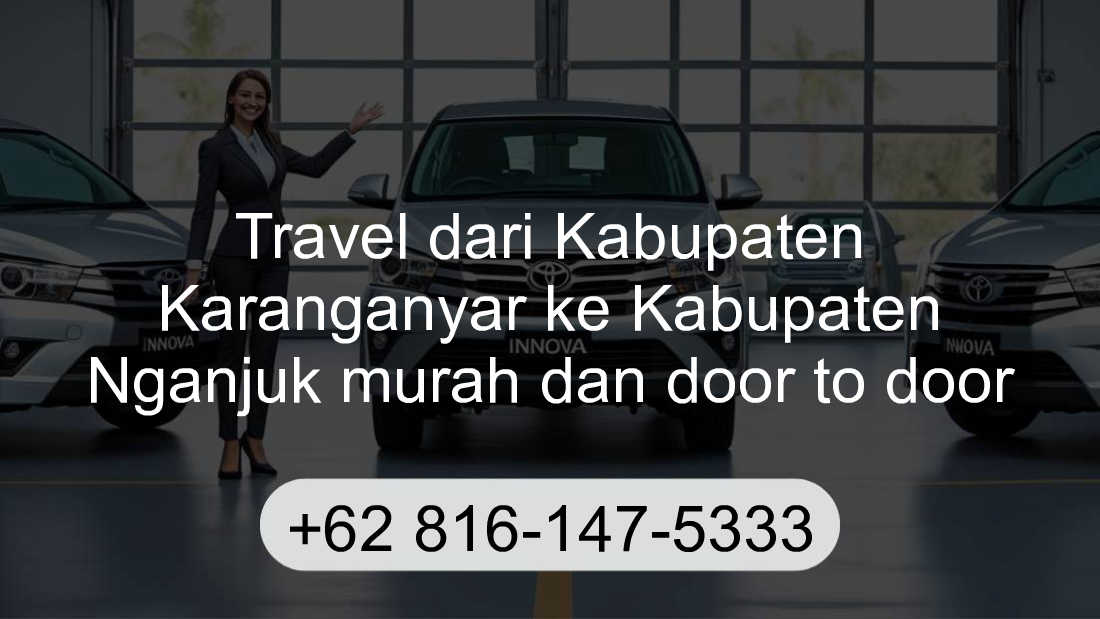 Travel Kabupaten Karanganyar Kabupaten Nganjuk