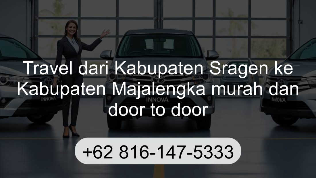 Travel Kabupaten Sragen Kabupaten Majalengka