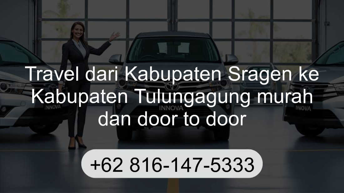Travel Kabupaten Sragen Kabupaten Tulungagung