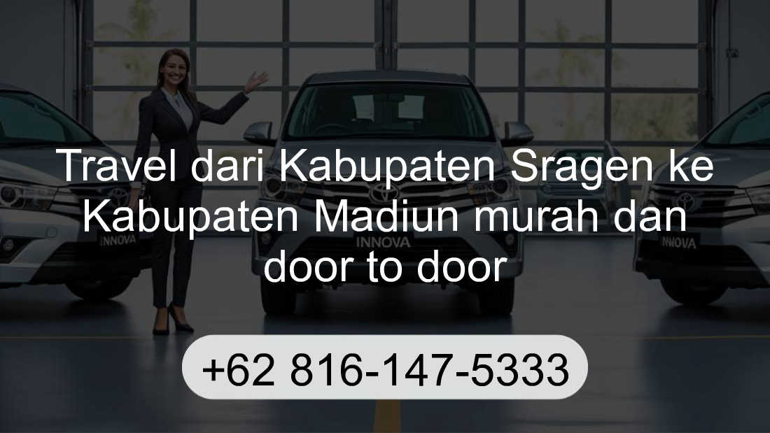 Travel Kabupaten Sragen Kabupaten Madiun