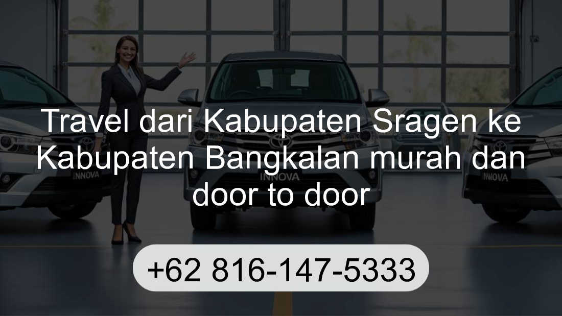 Travel Kabupaten Sragen Kabupaten Bangkalan