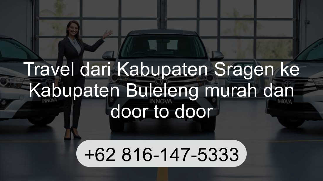 Travel Kabupaten Sragen Kabupaten Buleleng