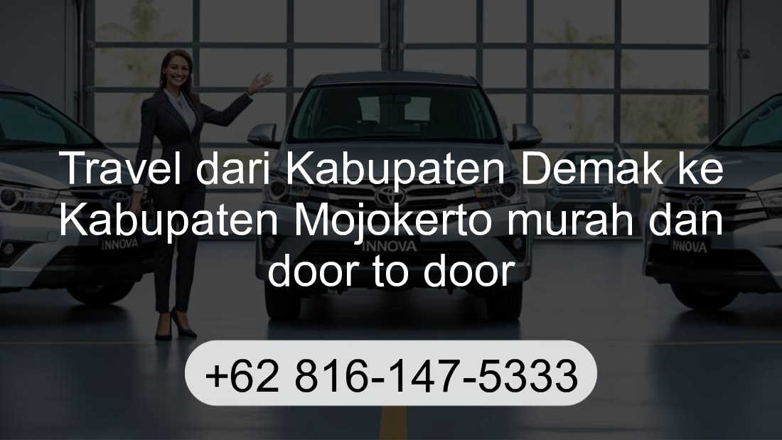 Travel Kabupaten Demak Kabupaten Mojokerto