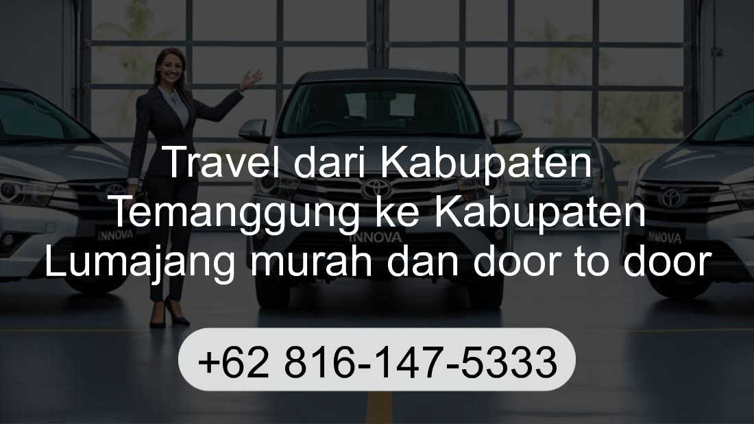 Travel Kabupaten Temanggung Kabupaten Lumajang