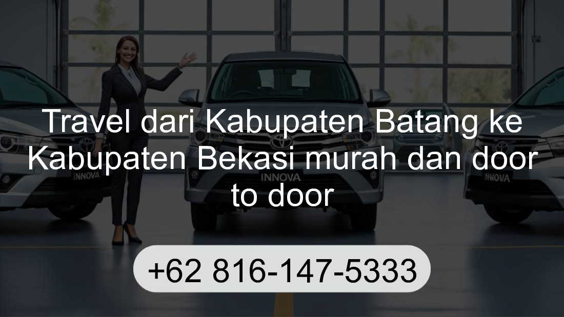 Travel Kabupaten Batang Kabupaten Bekasi