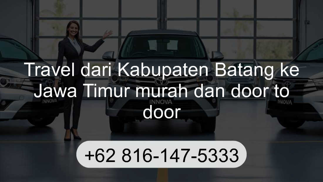 Travel Kabupaten Batang Jawa Timur