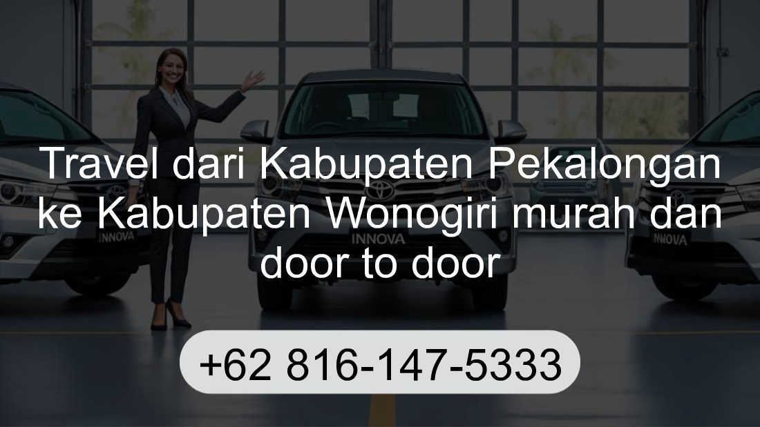 Travel Kabupaten Pekalongan Kabupaten Wonogiri