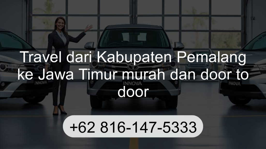 Travel Kabupaten Pemalang Jawa Timur