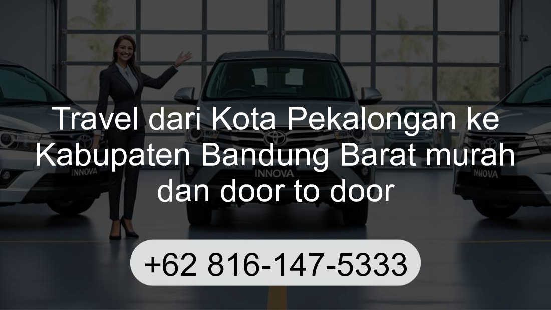 Travel Kota Pekalongan Kabupaten Bandung Barat