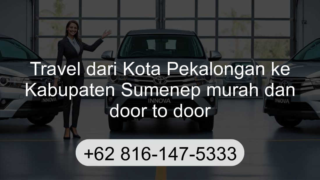 Travel Kota Pekalongan Kabupaten Sumenep