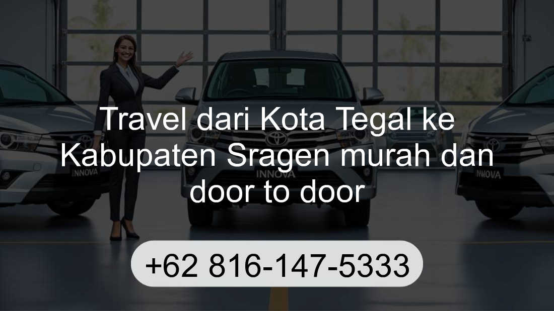 Travel Kota Tegal Kabupaten Sragen