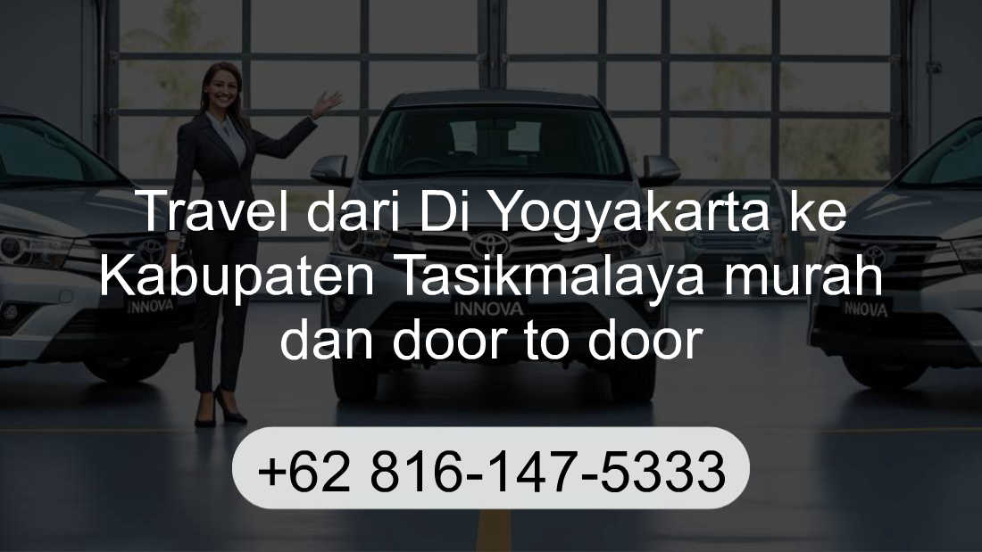 Travel Di Yogyakarta Kabupaten Tasikmalaya
