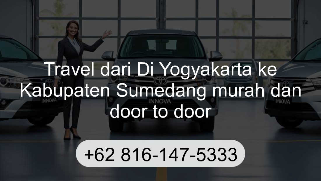 Travel Di Yogyakarta Kabupaten Sumedang