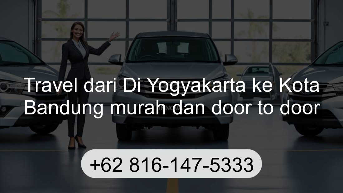 Travel Di Yogyakarta Kota Bandung