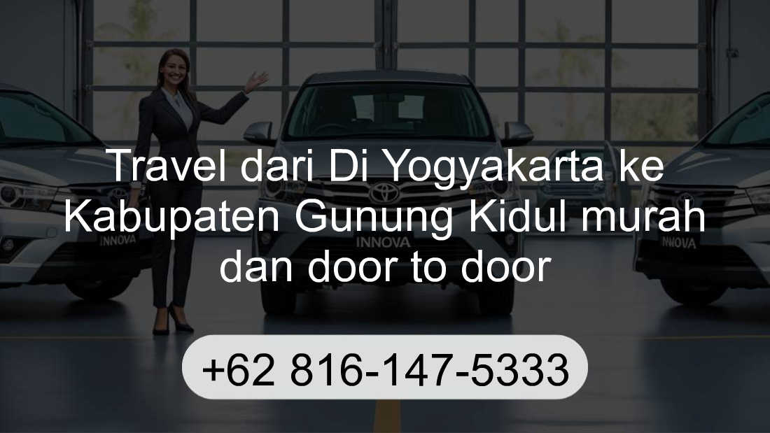 Travel Di Yogyakarta Kabupaten Gunung Kidul