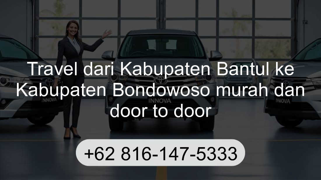 Travel Kabupaten Bantul Kabupaten Bondowoso