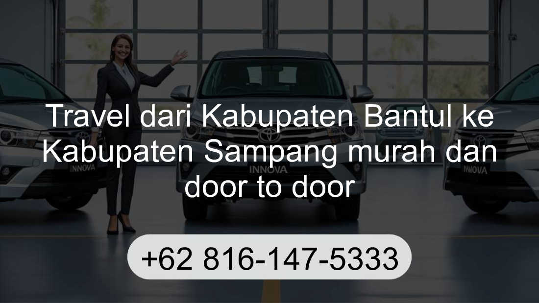 Travel Kabupaten Bantul Kabupaten Sampang