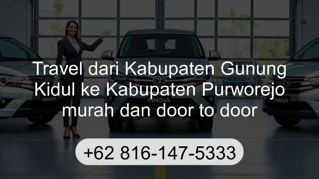 Travel Kabupaten Gunung Kidul Kabupaten Purworejo