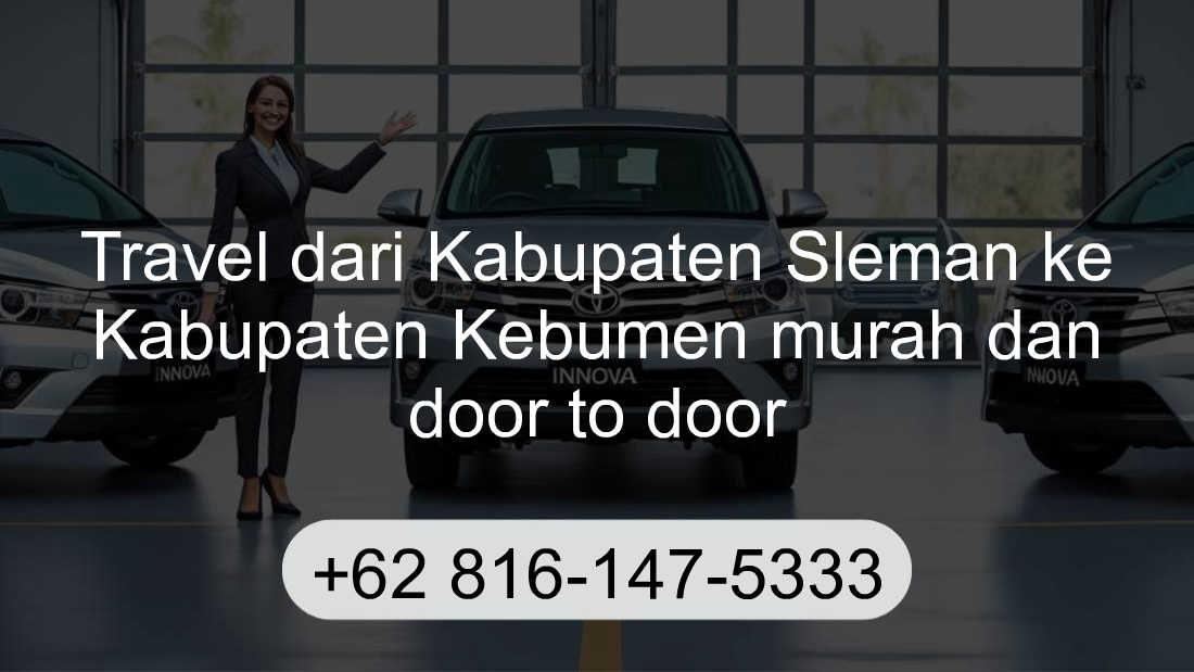 Travel Kabupaten Sleman Kabupaten Kebumen