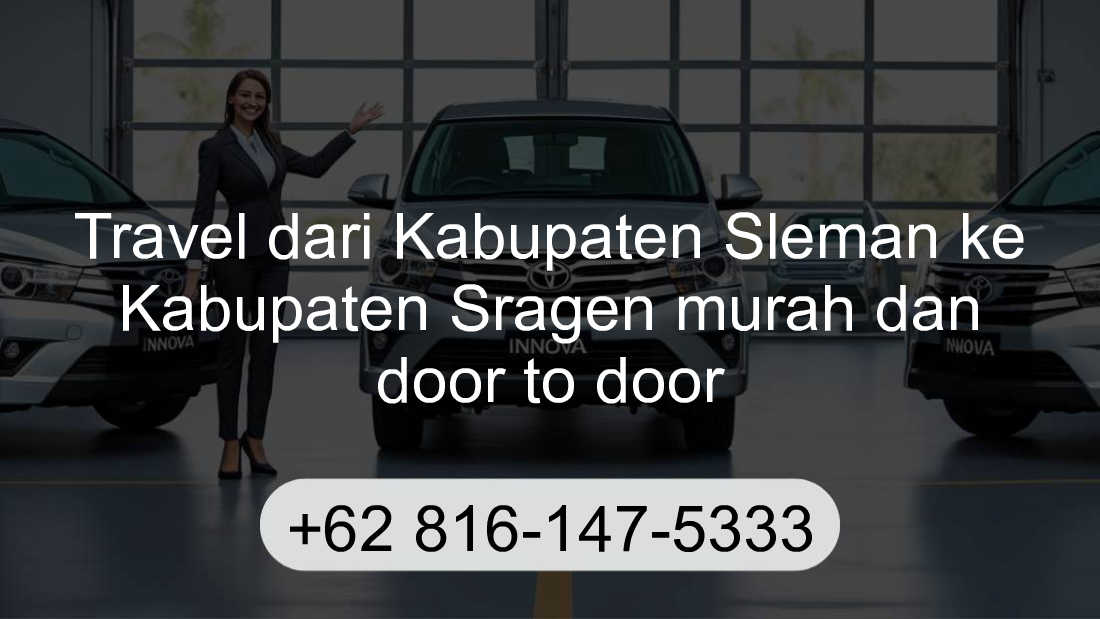 Travel Kabupaten Sleman Kabupaten Sragen