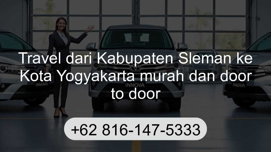 Travel Kabupaten Sleman Kota Yogyakarta